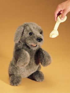 Sitting Dog Puppet