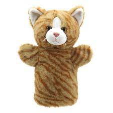 Animal Puppet buddies -- Cat (ginger)