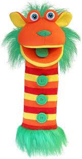 Buttons Knitted Puppets