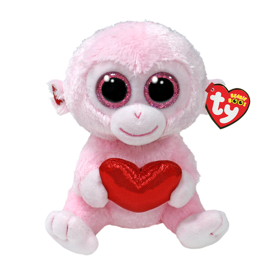 Gigi Valentines Monkey Beanie Boo